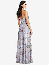 Rear View Thumbnail - Butterfly Botanica Silver Dove Bella Bridesmaids Dress BB132