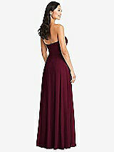 Rear View Thumbnail - Cabernet Bella Bridesmaids Dress BB132