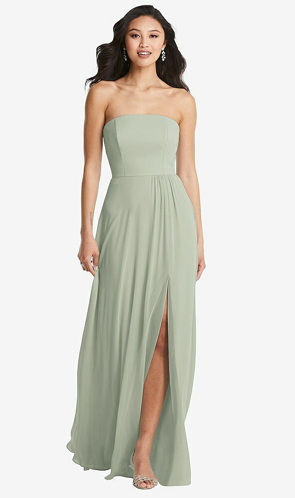 Front View - Celadon Bella Bridesmaids Dress BB132