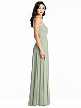 Side View Thumbnail - Celadon Bella Bridesmaids Dress BB132