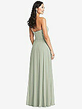 Rear View Thumbnail - Celadon Bella Bridesmaids Dress BB132