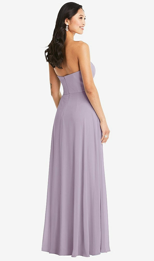 Back View - Lilac Haze Bella Bridesmaids Dress BB132