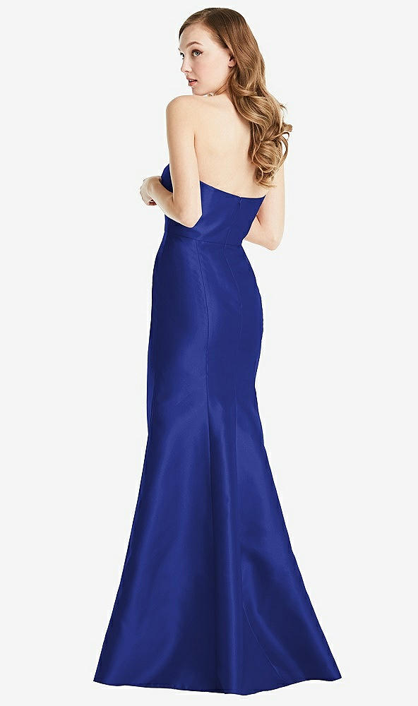 Back View - Cobalt Blue Bella Bridesmaids Dress BB133