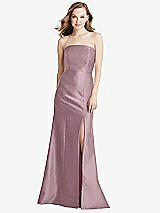 Front View Thumbnail - Dusty Rose Bella Bridesmaids Dress BB133