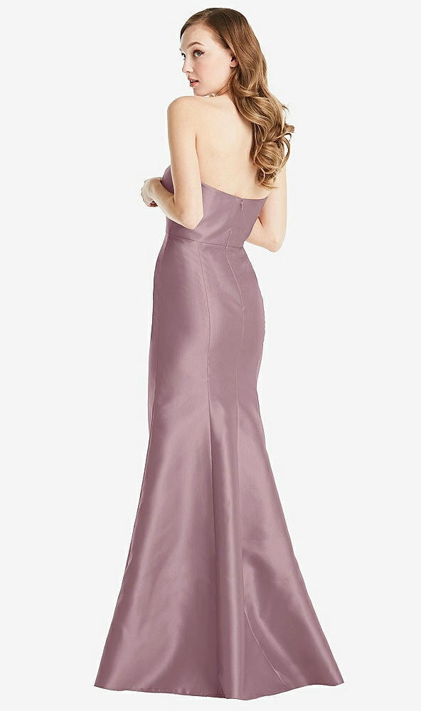 Back View - Dusty Rose Bella Bridesmaids Dress BB133