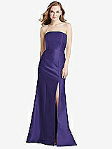 Front View Thumbnail - Grape Bella Bridesmaids Dress BB133