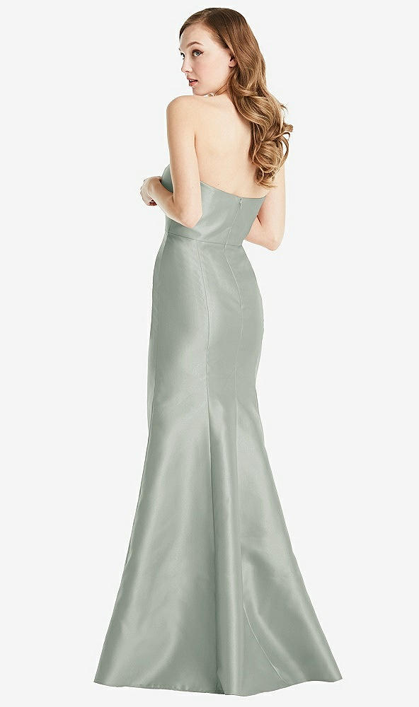 Back View - Willow Green Bella Bridesmaids Dress BB133