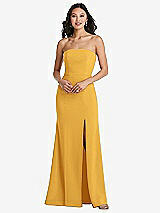 Front View Thumbnail - NYC Yellow Bella Bridesmaids Dress BB134