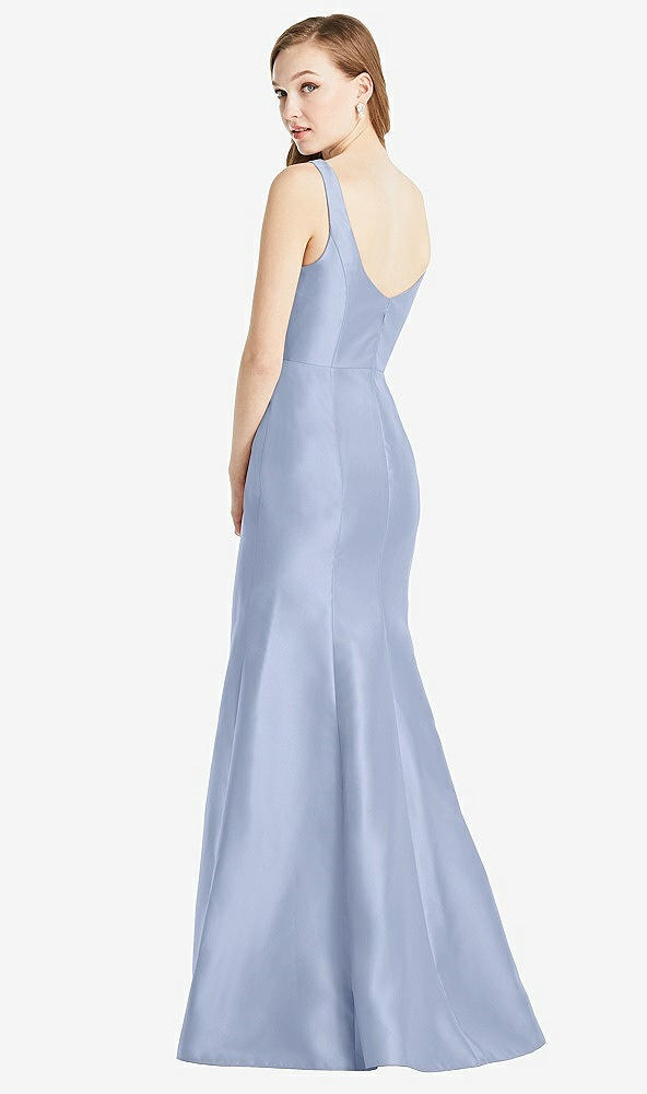 Back View - Sky Blue Bella Bridesmaids Dress BB135