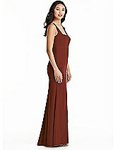 Side View Thumbnail - Auburn Moon Bella Bridesmaids Dress BB136