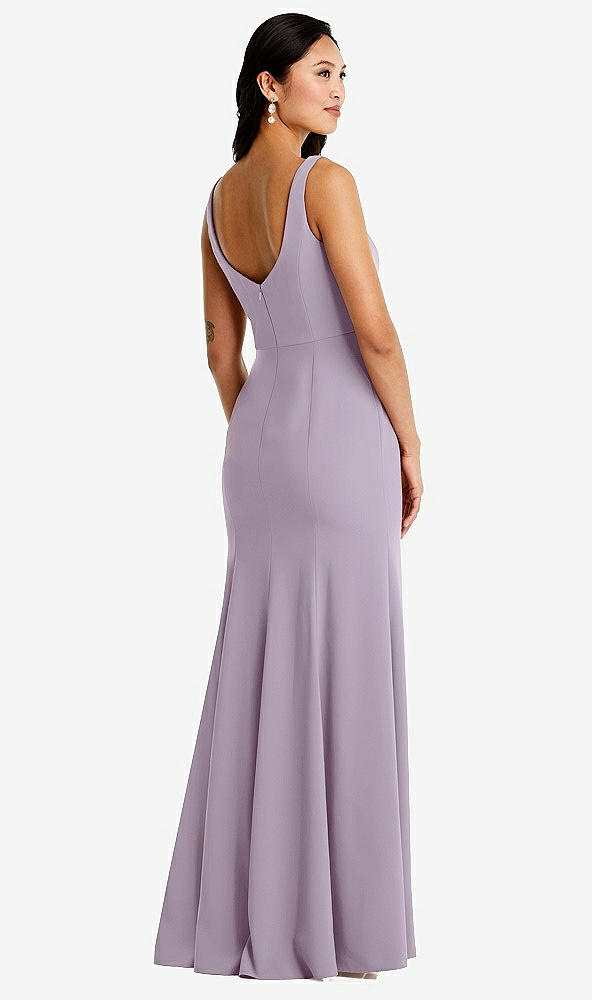 Back View - Lilac Haze Bella Bridesmaids Dress BB136