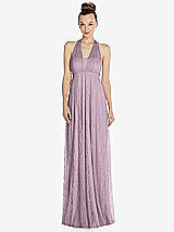 Alt View 2 Thumbnail - Suede Rose Empire Waist Convertible Sash Tie Lace Maxi Dress