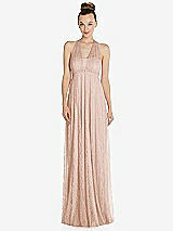 Alt View 2 Thumbnail - Cameo Empire Waist Convertible Sash Tie Lace Maxi Dress