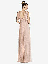 Rear View Thumbnail - Cameo Empire Waist Convertible Sash Tie Lace Maxi Dress