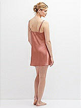 Alt View 7 Thumbnail - Desert Rose Short Whisper Satin Slip