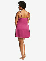 Alt View 3 Thumbnail - Tea Rose Short Whisper Satin Slip