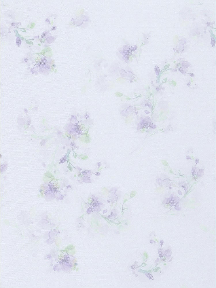 Front View - Lilac Haze Garden Neu Tulle Chateau Garden Floral Fabric by the Yard