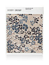 Front View Thumbnail - Indigo Midnight Gilt Indigo Brocade Swatches