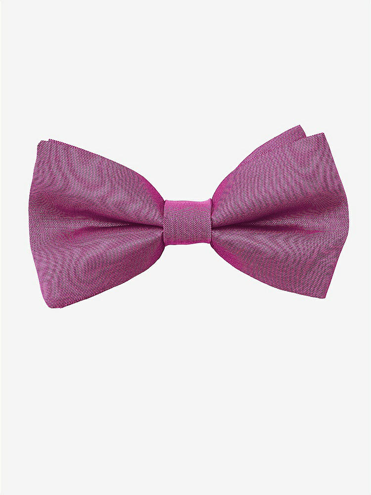 Front View - Fruit Punch Peau de Soie Boy's Clip Bow Tie by After Six