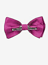 Rear View Thumbnail - Fruit Punch Peau de Soie Boy's Clip Bow Tie by After Six