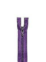 Front View Thumbnail - African Violet Zipper - 24" hidden