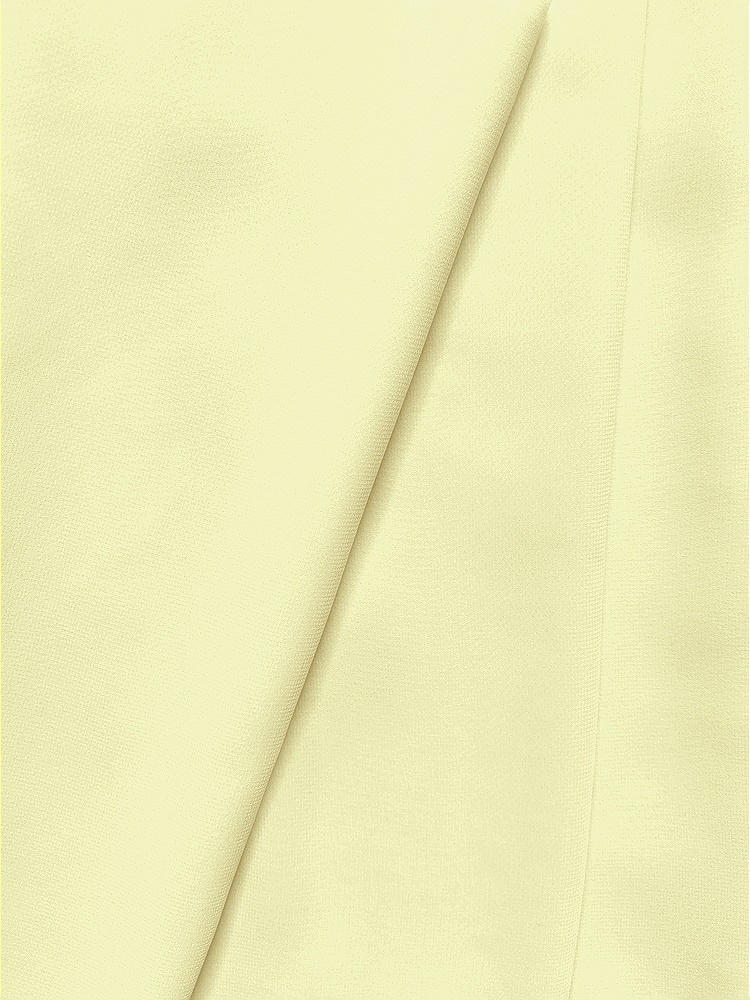 Front View - Butter Yellow Lux Chiffon Fabric by the Yard