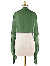 Alt View 1 Thumbnail - Vineyard Green Sheer Crepe Stole