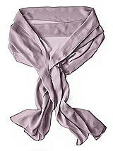 Rear View Thumbnail - Lilac Dusk Lux Chiffon Stole