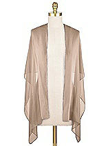 Front View Thumbnail - Topaz Lux Chiffon Stole