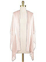 Front View Thumbnail - Blush Lux Chiffon Stole