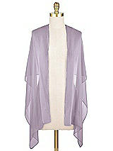 Front View Thumbnail - Lilac Haze Lux Chiffon Stole