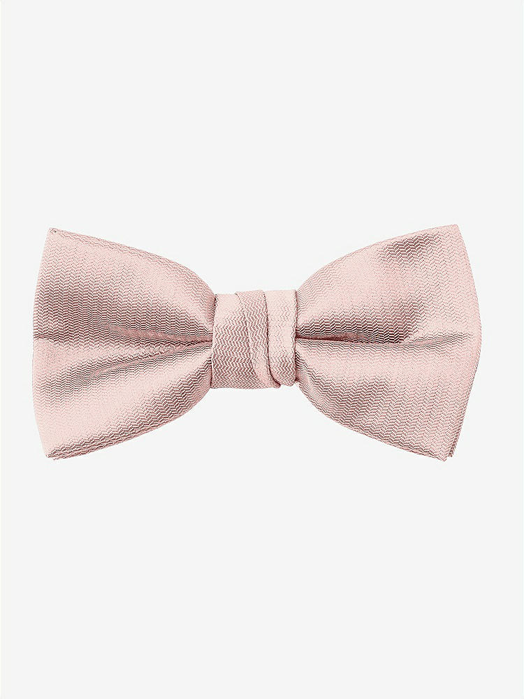 Front View - Rose Yarn-Dyed Boy's Bow Tie by After Six