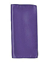 Front View Thumbnail - Regalia - PANTONE Ultra Violet Matte Satin Pocket Squares by After Six