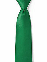 Front View Thumbnail - Shamrock Matte Satin Boy's 14" Zip Necktie by After Six