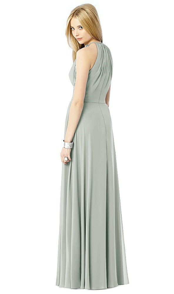 Back View - Willow Green After Six Bridesmaid Dress 6704