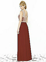 Rear View Thumbnail - Auburn Moon & Cameo After Six Bridesmaid Dress 6715