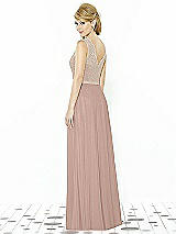 Rear View Thumbnail - Neu Nude & Cameo After Six Bridesmaid Dress 6715