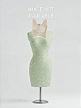 Front View Thumbnail - Vintage Primrose Sage & Cameo After Six Bridesmaid Dress 6715