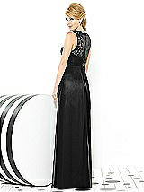 Rear View Thumbnail - Black After Six Bridesmaid Dress 6722