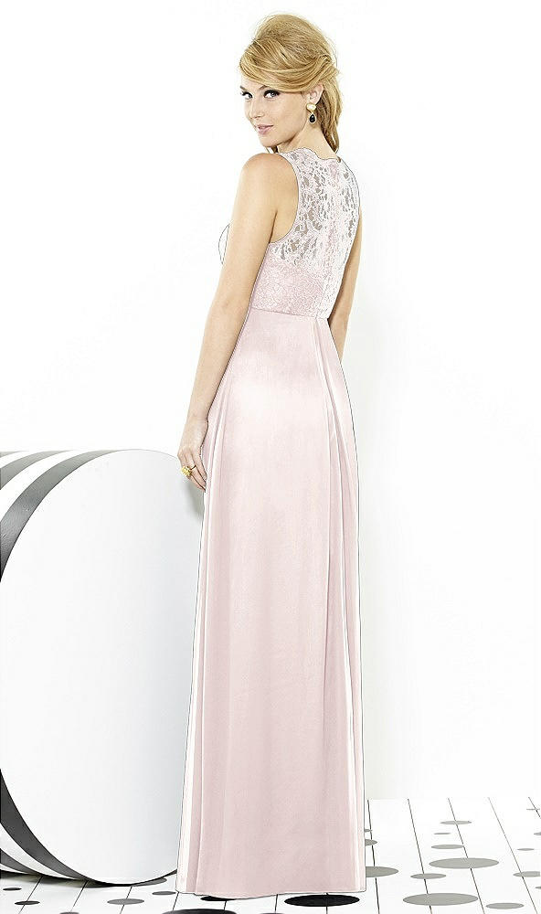 Back View - Blush After Six Bridesmaid Dress 6722