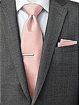 Rear View Thumbnail - Rose Classic Yarn-Dyed Pocket Squares by After Six