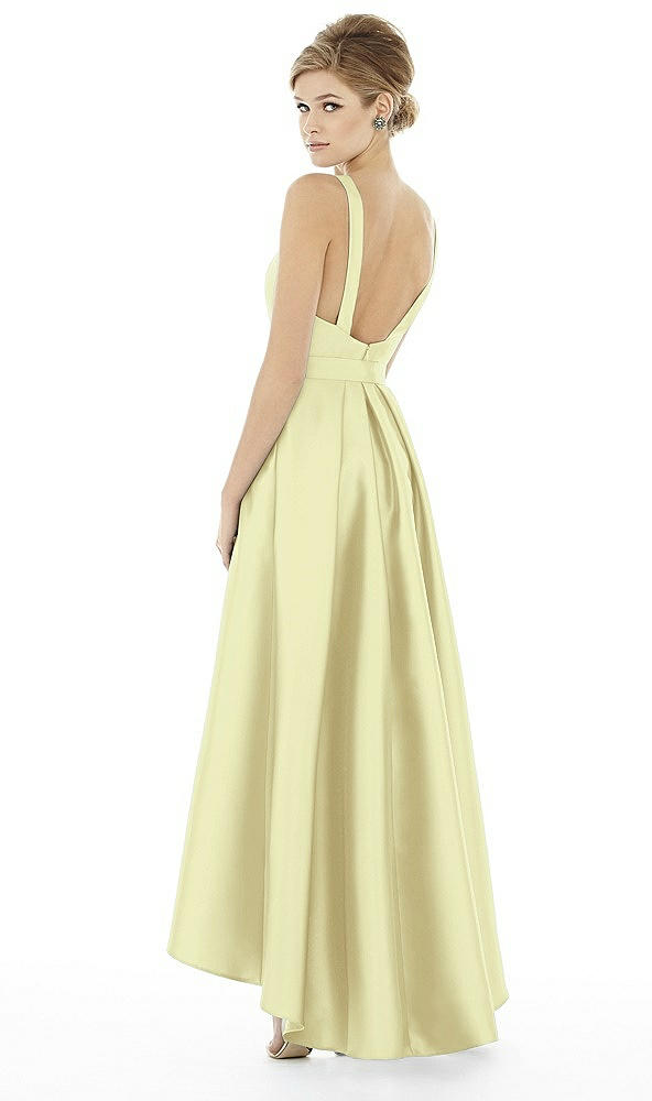 Back View - Butter Yellow Alfred Sung Style D706