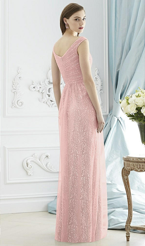 Back View - Rose & Oyster Dessy Collection Style 2946