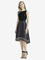 Front View Thumbnail - Onyx & Black After Six Bridesmaid Dress 6748