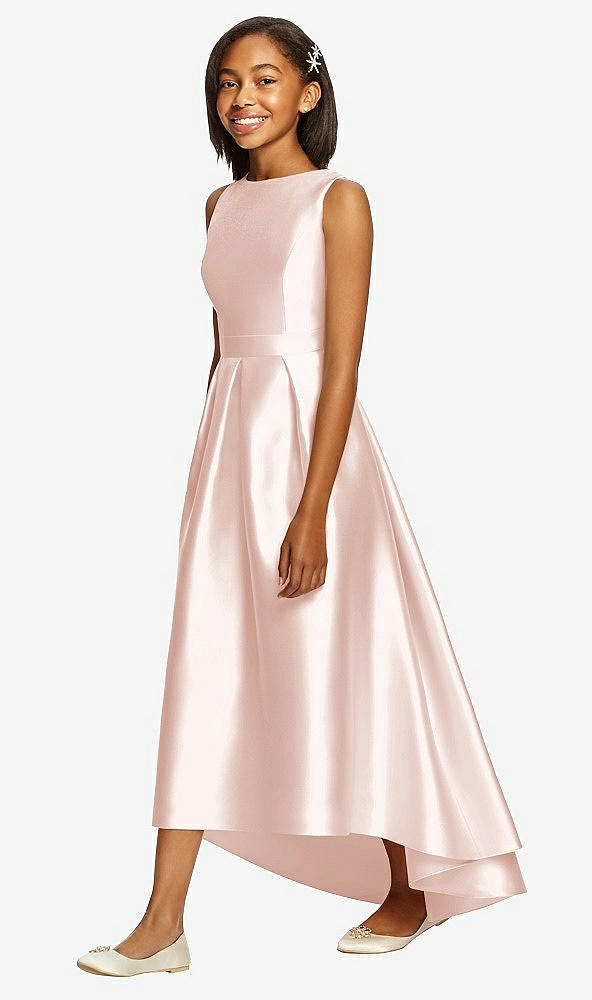 Front View - Blush Dessy Collection Junior Bridesmaid JR534