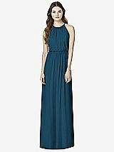 Front View Thumbnail - Atlantic Blue After Six Bridesmaid Dress 6754