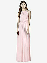 Front View Thumbnail - Ballet Pink After Six Bridesmaid Dress 6754