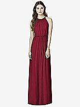 Front View Thumbnail - Burgundy After Six Bridesmaid Dress 6754