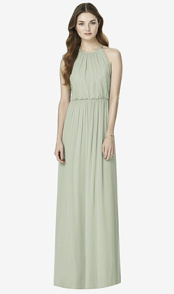 Front View - Celadon After Six Bridesmaid Dress 6754