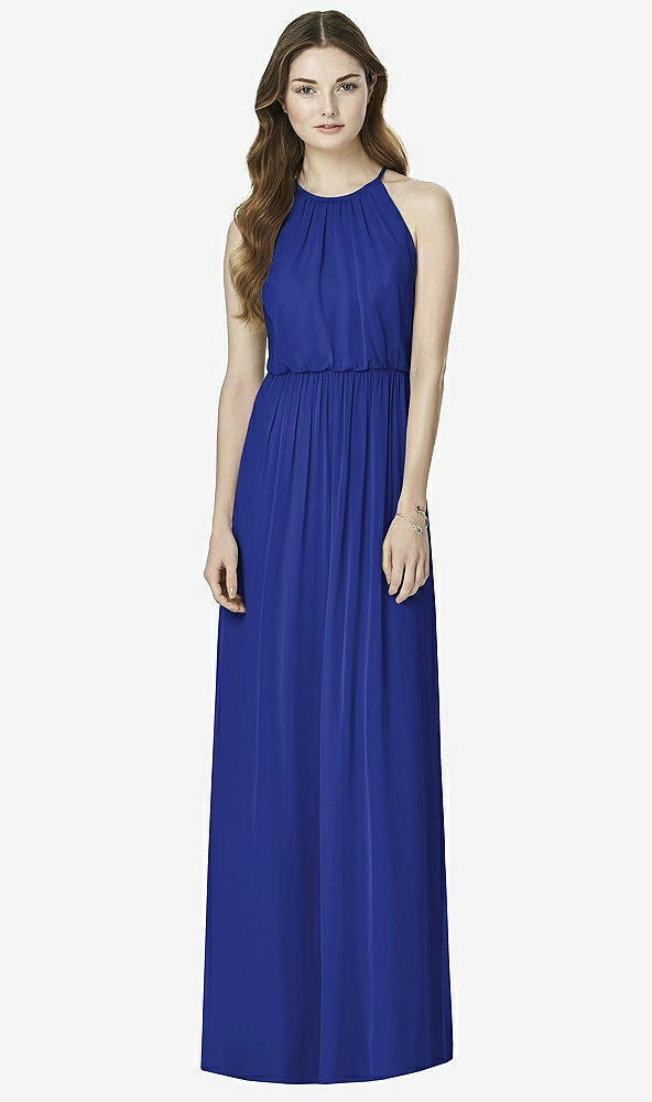 Front View - Cobalt Blue After Six Bridesmaid Dress 6754